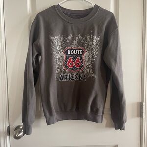 Route 66 Arizona Gray Sweater